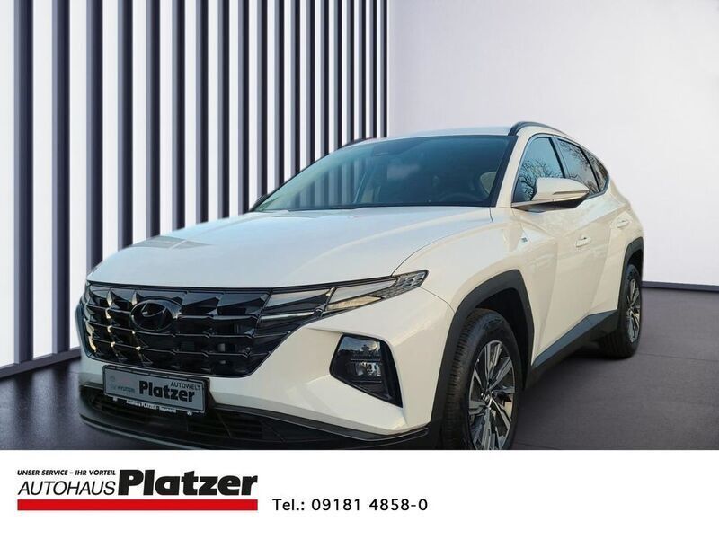 Weiß Gebraucht 2022 Hyundai Tucson Trend SUV | 36.980 € (Teuer) - Bild 1/4