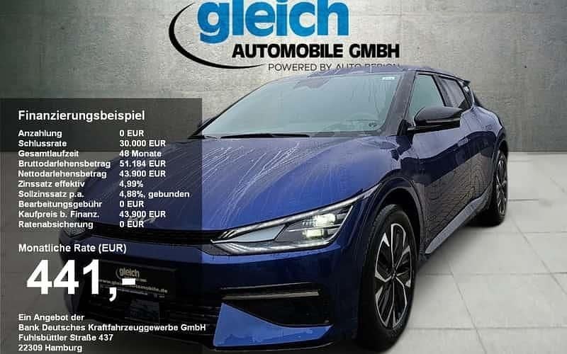 Yacht blau metallic Gebraucht 2024 Kia EV6 4 SUV | 41.490 € (Guter Preis) - Bild 1/4