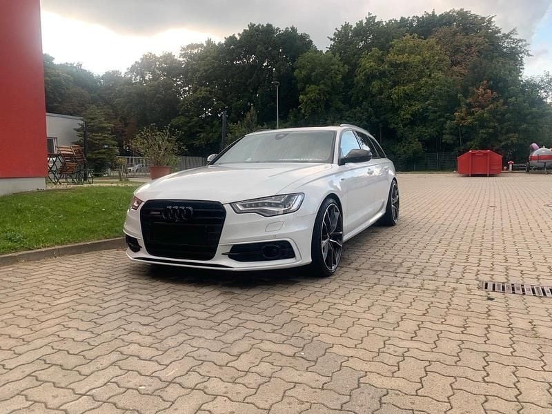 Weiß Gebraucht 2014 Audi A6 Competition Kombi | 20.999 € (Teuer) - Bild 1/4