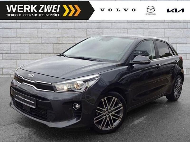 (abt) graphite met. Gebraucht 2019 Kia Rio Spirit Limousine | 13.900 € (Fairer Preis) - Bild 1/4