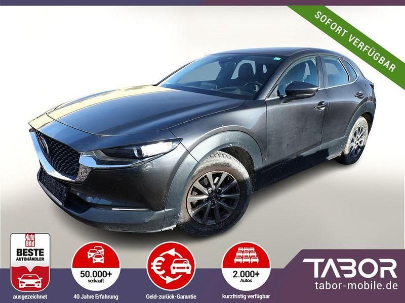 Grau Gebraucht 2021 Mazda CX-30 Selection SUV | 18.588 € (Guter Preis) - Bild 1/4
