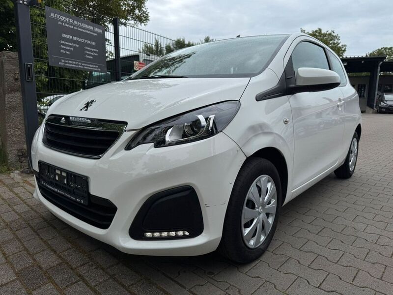 Weiß Gebraucht 2020 Peugeot 108 Kleinwagen | 6.400 € (Superpreis) - Bild 1/4