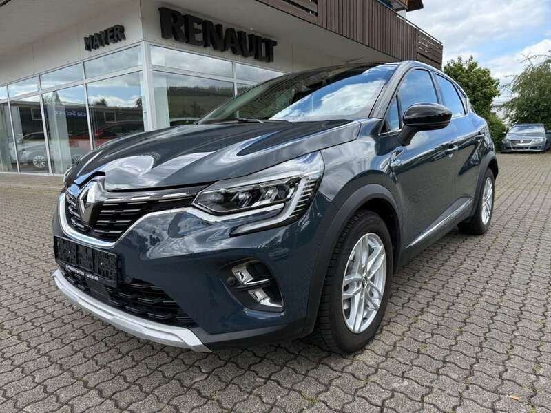 Blue rpe + black gne Gebraucht 2021 Renault Captur Intens SUV | 18.950 € (Guter Preis) - Bild 1/4