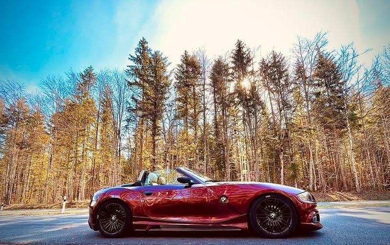 Rot Gebraucht 2004 BMW Z4 Performance Cabrio | 8.700 € (Superpreis) - Bild 1/4