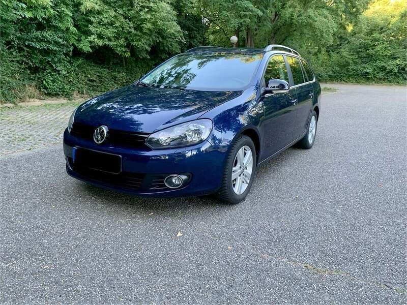 Blau Gebraucht 2013 VW Golf VI Match Kombi | 7.600 € (Fairer Preis) - Bild 1/4