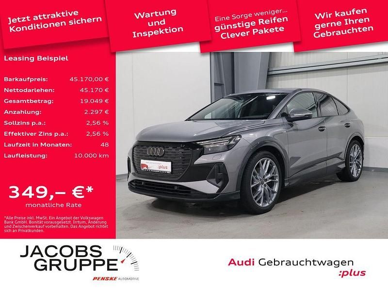 Taifungrau metallic Gebraucht 2025 Audi Q4 Sportback e-tron Ambiente SUV | 45.170 € - Bild 1/4