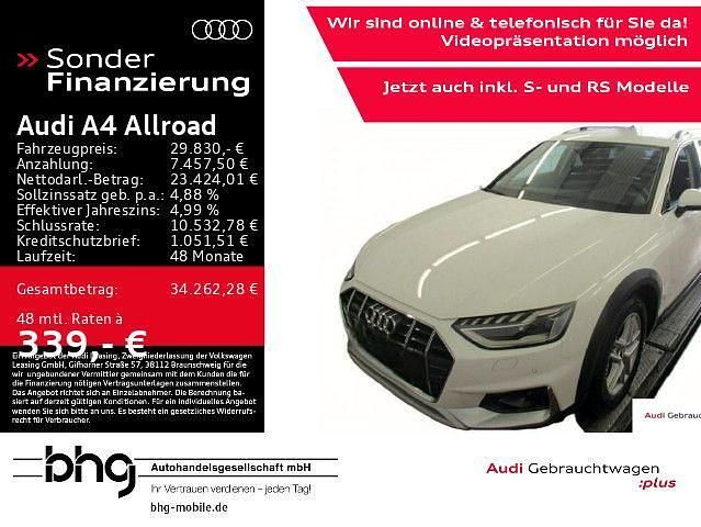 Weiß Gebraucht 2021 Audi A4 Allroad Ambiente Kombi | 29.830 € (Fairer Preis) - Bild 1/4