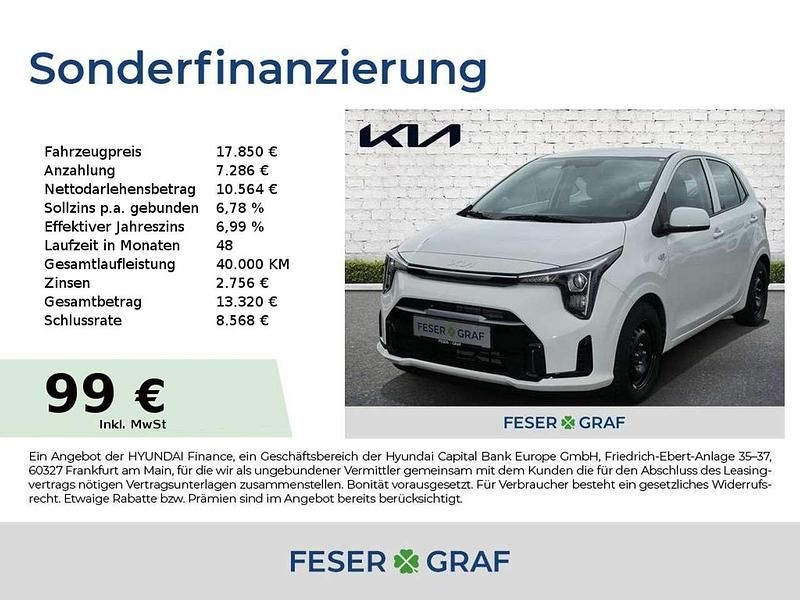 Gebraucht Kia Picanto Vision 63 PS (46 kW) 2025 Schneeweiss Kleinwagen