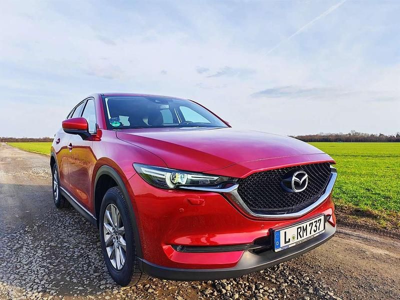 Gebraucht Mazda CX-5 Exclusive-Line 150 PS (110 kW) 2017 Rot SUV