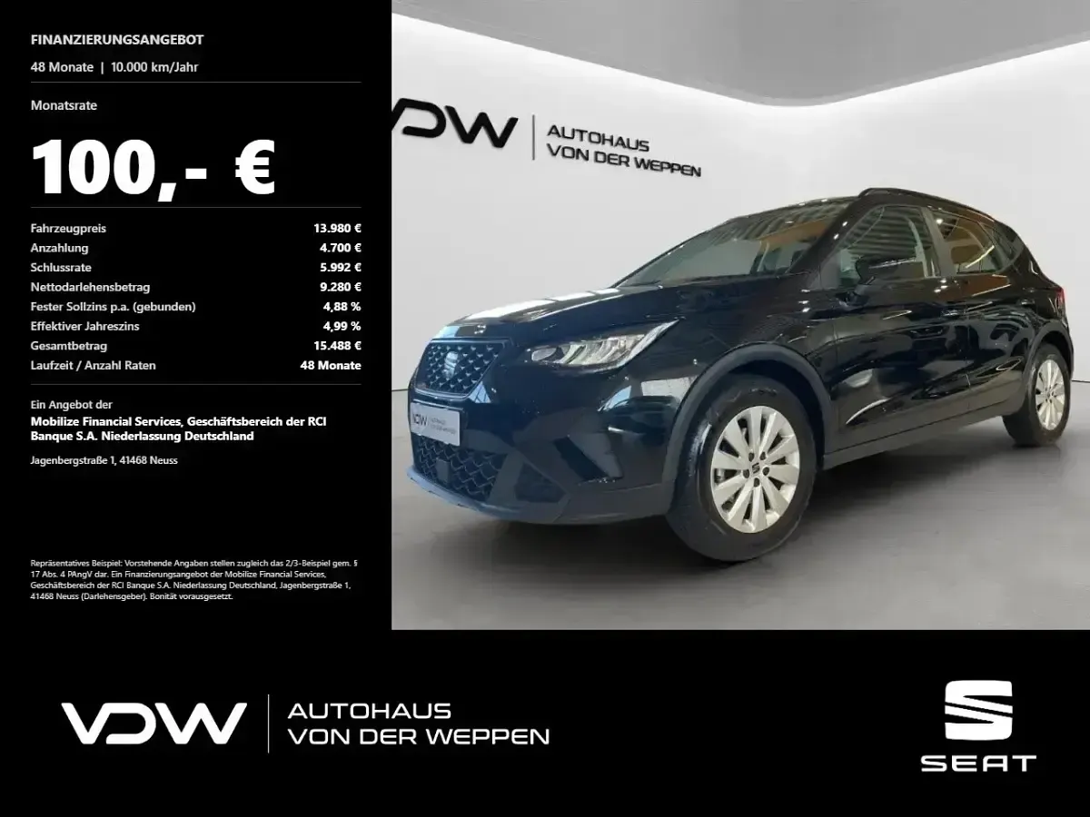 Gebraucht Seat Arona Style 95 PS (69 kW) 2023 SUV