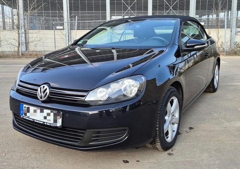 Gebraucht VW Golf Cabriolet 105 PS (77 kW) 2012 Schwarz Cabrio