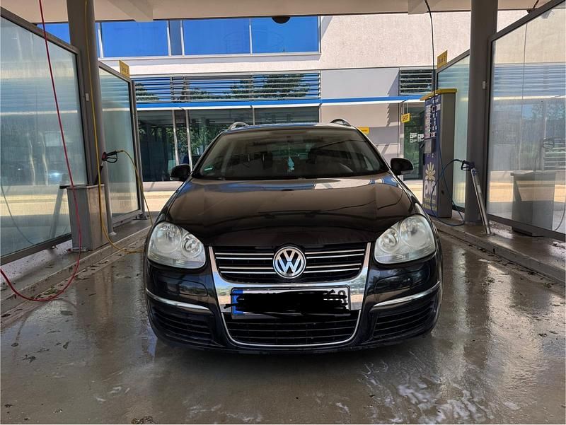 Schwarz Gebraucht 2007 VW Golf V Kombi | 2.100 € - Bild 1/4