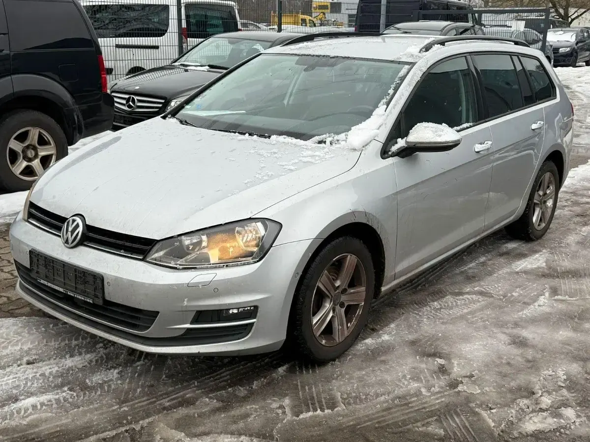 Gebraucht VW Golf VII Comfortline 86 PS (63 kW) 2013 Silber Kombi