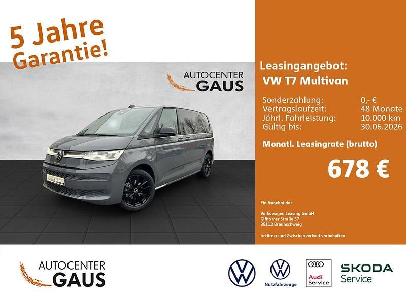 Neu VW Multivan Life 150 PS (110 kW) 2025 Grau Van