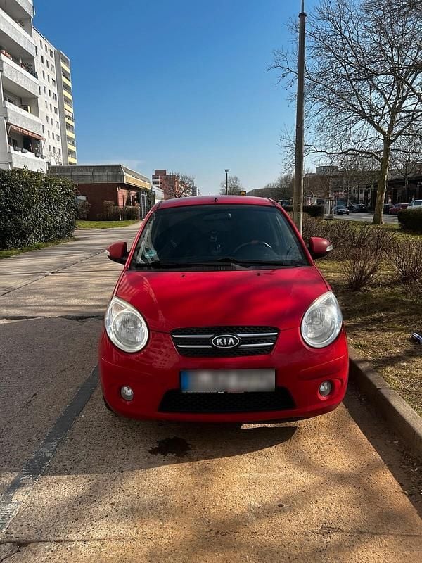 Gebraucht Kia Picanto 2008 Rot Kleinwagen
