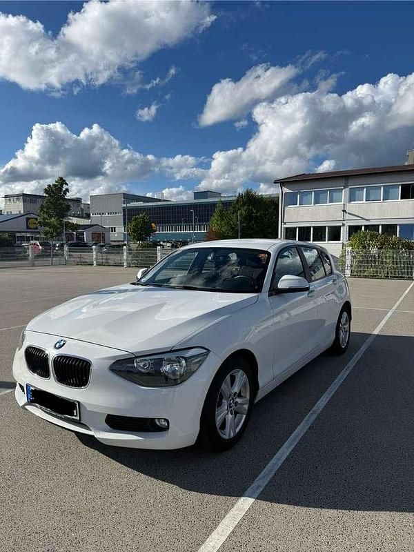 Usata BMW 116 Efficient Dynamics 116 CV (85 kW) 2012 Bianco Utilitaria