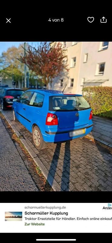 Occasion VW Polo 75 ch (55 kW) 2002 Bleue Coupé