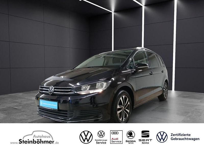 Deep black perleffekt (schwarz) Gebraucht 2020 VW Touran United Van / Kleinbus | 23.935 € (Fairer Preis) - Bild 1/4