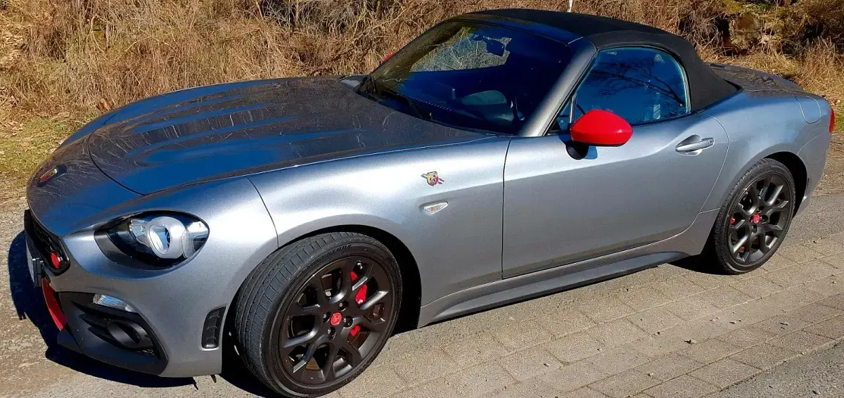 Gebraucht Fiat 124 Spider Abarth 170 PS (125 kW) 2018 Silber Cabrio