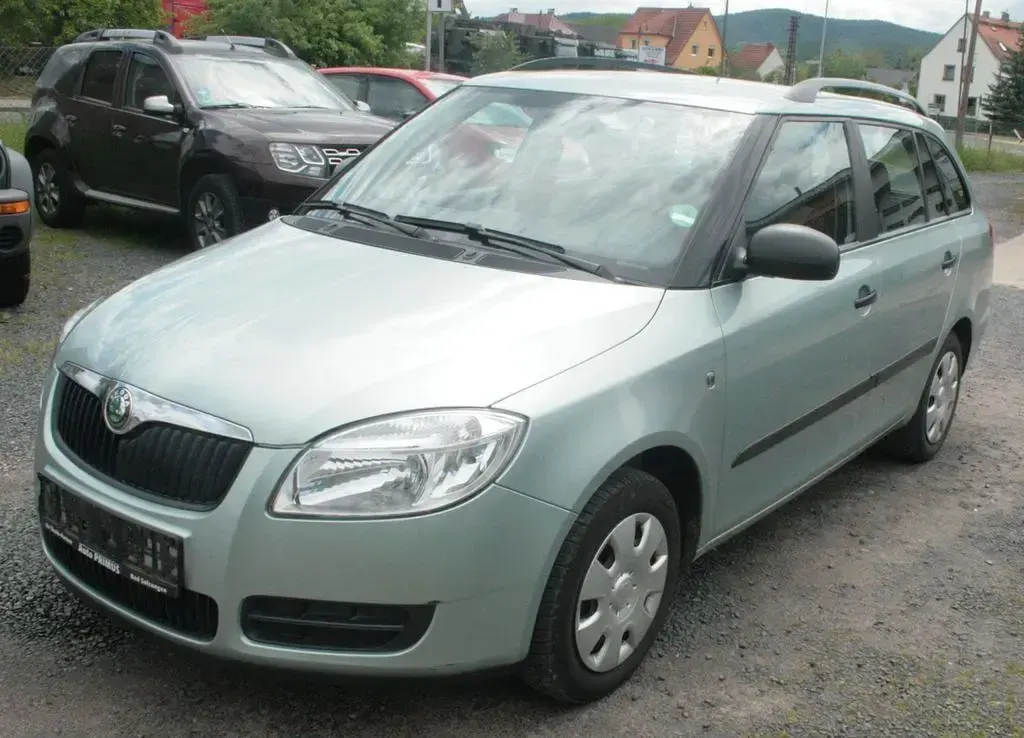 Gebraucht Skoda Fabia 86 PS (63 kW) 2009 Grün Kombi