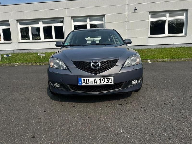Blau Gebraucht 2008 Mazda 3 Active Limousine | 1.500 € (Superpreis) - Bild 1/4