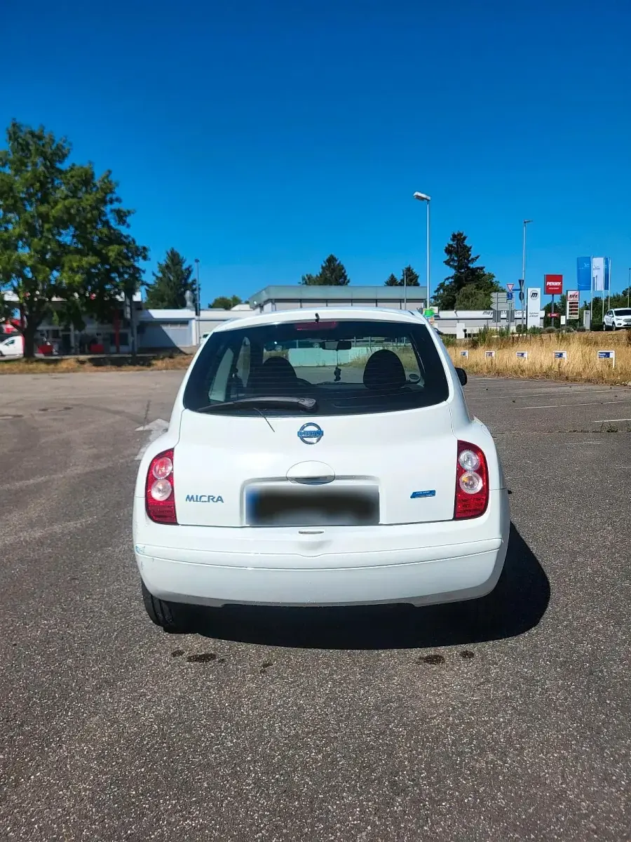 Gebraucht Nissan Micra Visia 65 PS (47 kW) 2009 Weiß Limousine