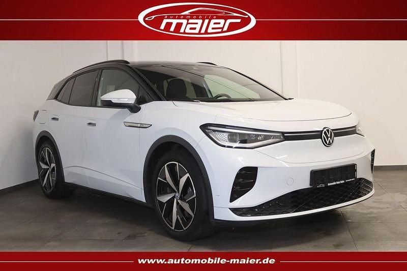 Gletscherweiã metallic Gebraucht 2022 VW ID.4 GTX SUV | 25.300 € (Superpreis) - Bild 1/4