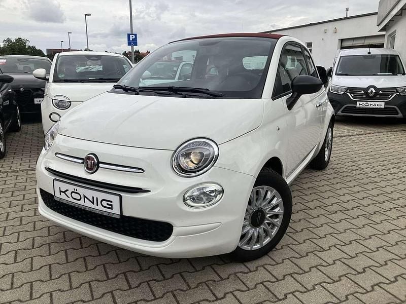 Weiß Gebraucht 2023 Fiat 500C Cabrio | 15.999 € (Fairer Preis) - Bild 1/4