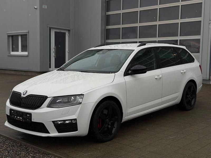 Gebraucht Skoda Octavia RS 220 PS (161 kW) 2013 Weiß Kombi