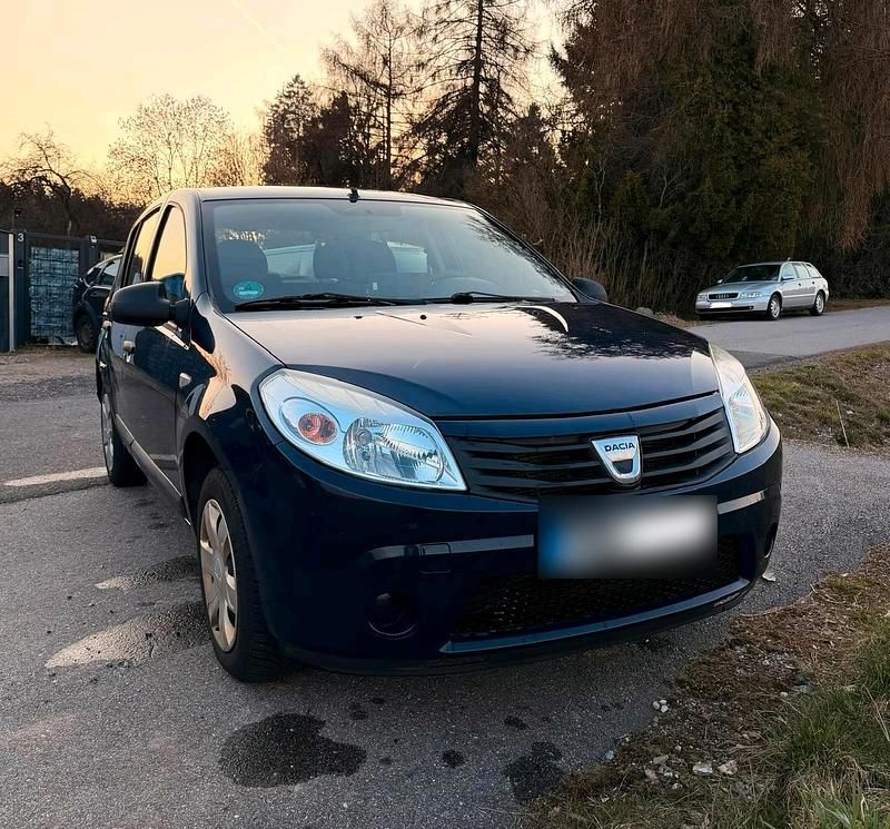 Gebraucht Dacia Sandero 75 PS (55 kW) 2012 Blau Kleinwagen