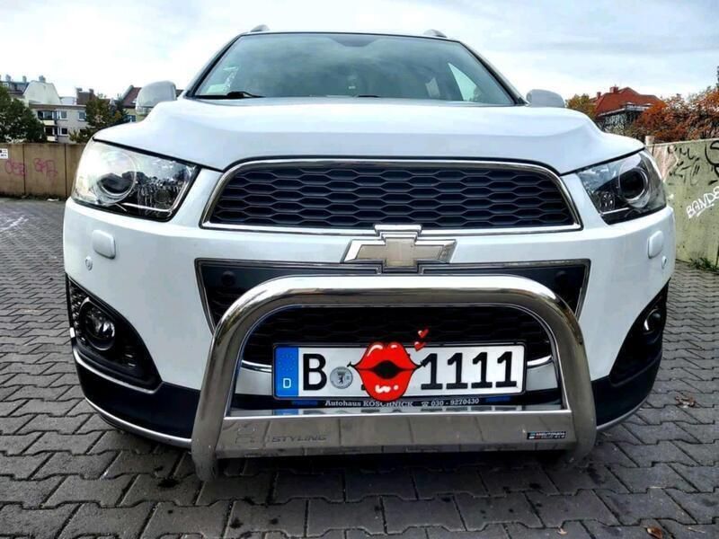 Weiß Gebraucht 2013 Chevrolet Captiva SUV | 10.600 € (Teuer) - Bild 1/4