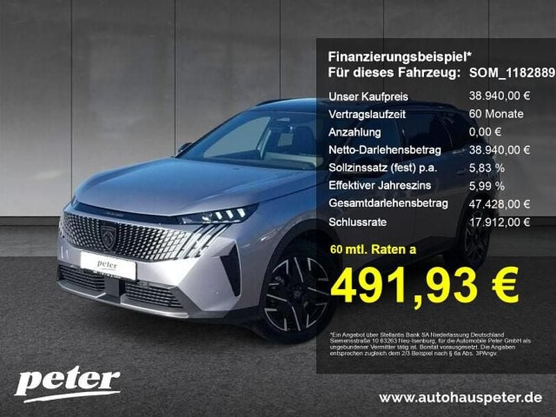 Met. artense silber Gebraucht 2025 Peugeot 5008 GT Van / Kleinbus | 38.940 € (Guter Preis) - Bild 1/4