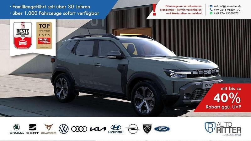 Safari grüngrau/grün Neu 2025 Dacia Duster Journey SUV | 26.090 € (Guter Preis) - Bild 1/4