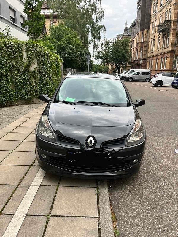 Schwarz Gebraucht 2009 Renault Clio GrandTour Kombi | 3.500 € - Bild 1/4