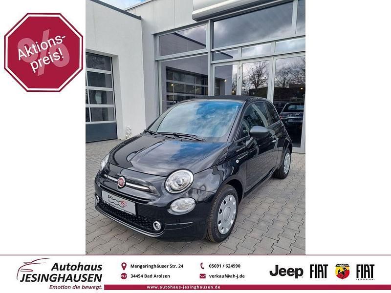 Vesuvio schwarz Gebraucht 2023 Fiat 500C Cabrio | 17.450 € (Etwas zu teuer) - Bild 1/4