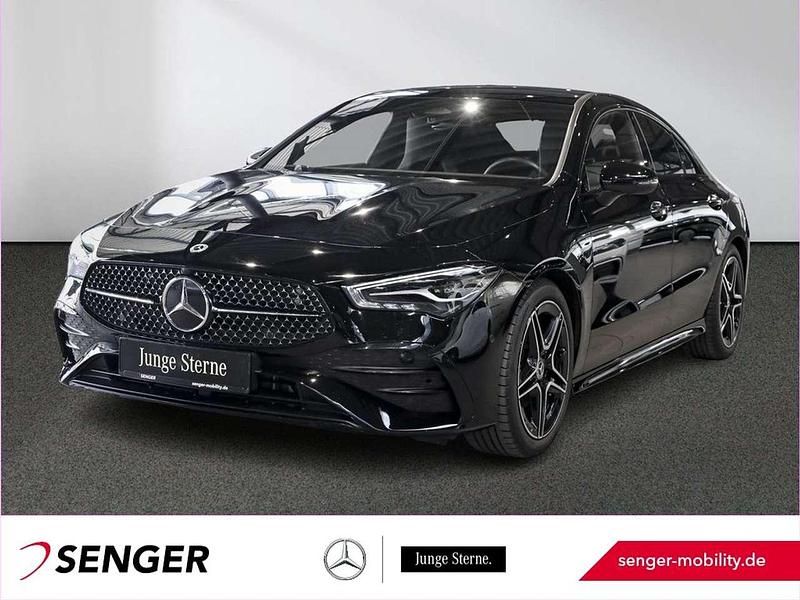 Schwarz Gebraucht 2024 Mercedes CLA180 AMG Limousine | 33.490 € (Fairer Preis) - Bild 1/3