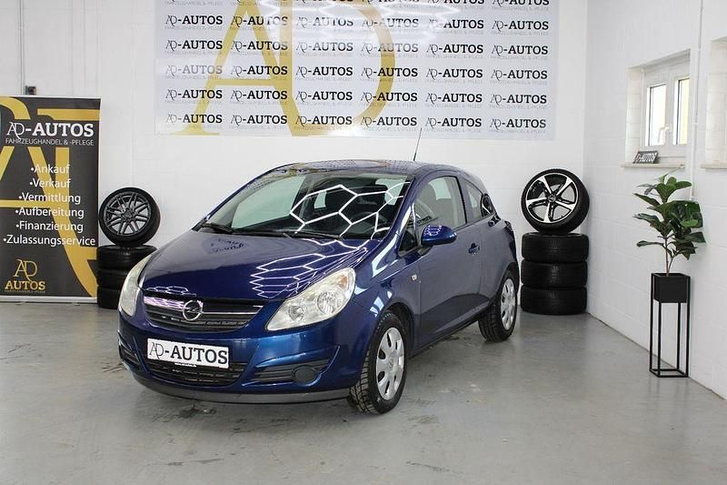 Gebraucht Opel Corsa Edition 80 PS (58 kW) 2008 Ultrablau mi2 Kleinwagen