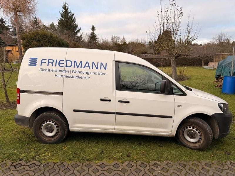 Gebraucht VW Caddy 75 PS (55 kW) 2014 Weiß Van / Kleinbus