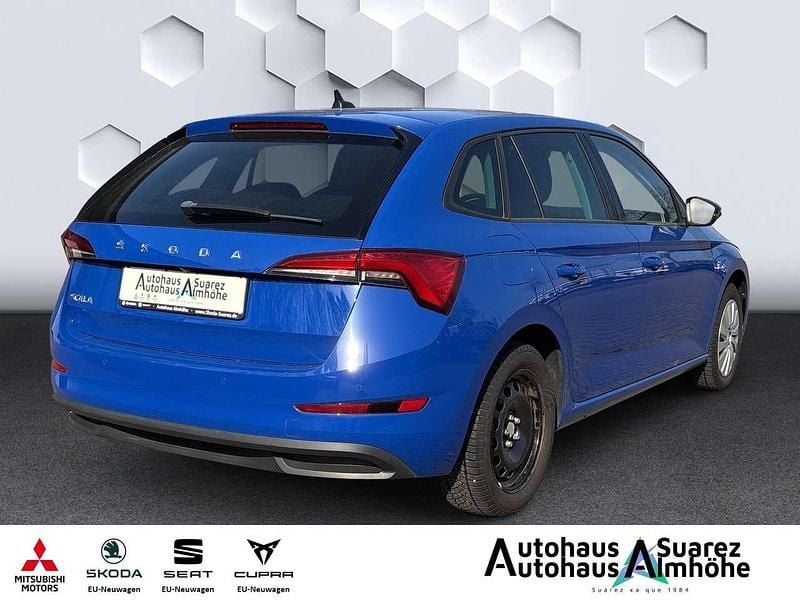 Gebraucht Skoda Scala Style 116 PS (85 kW) 2019 Energy blau Kleinwagen