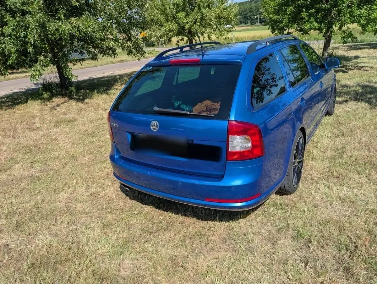 Gebraucht Skoda Octavia RS 200 PS (147 kW) 2010 Blau Kombi