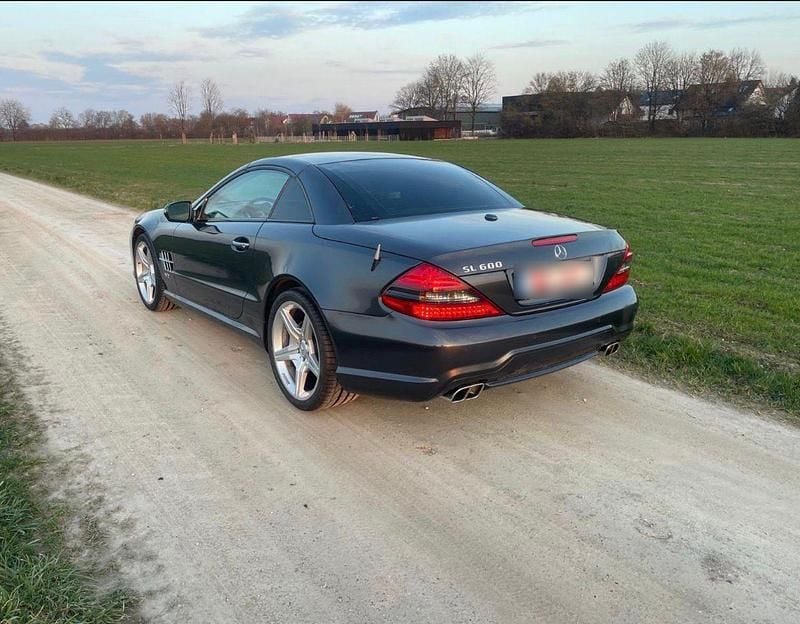 Gebraucht Mercedes SL600 517 PS (380 kW) 2010 Silber Cabrio