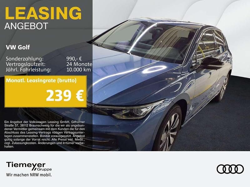 Blau Gebraucht 2025 VW Golf VIII Goal Limousine | 28.790 € (Guter Preis) - Bild 1/4