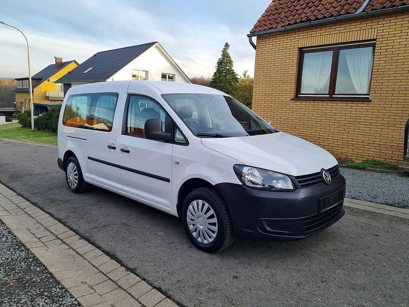Weiß Gebraucht 2014 VW Caddy Maxi Van / Kleinbus | 6.400 € (Guter Preis) - Bild 1/4