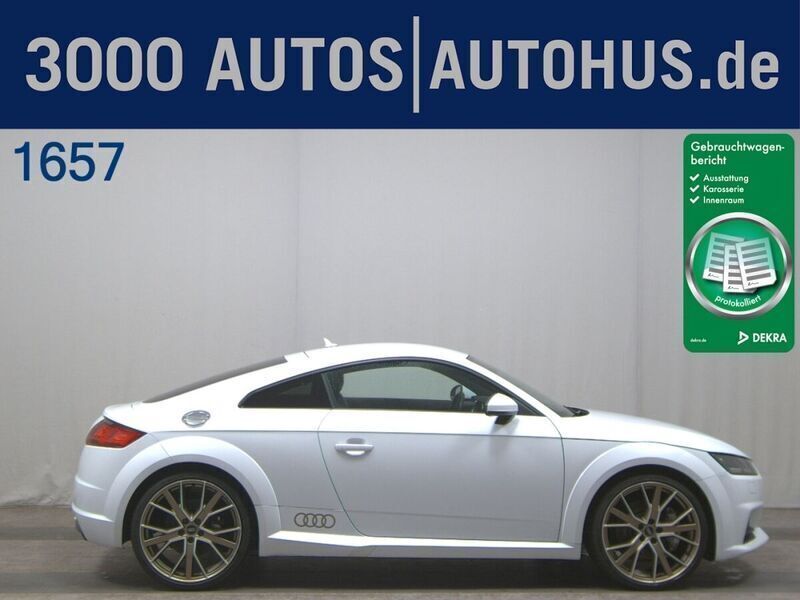 Gletscherweiss metallic Gebraucht 2022 Audi TT Ambiente Coupé | 28.980 € (Etwas zu teuer) - Bild 1/4