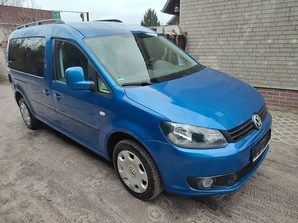 Gebraucht VW Caddy 140 PS (102 kW) 2012 Blau Van / Kleinbus