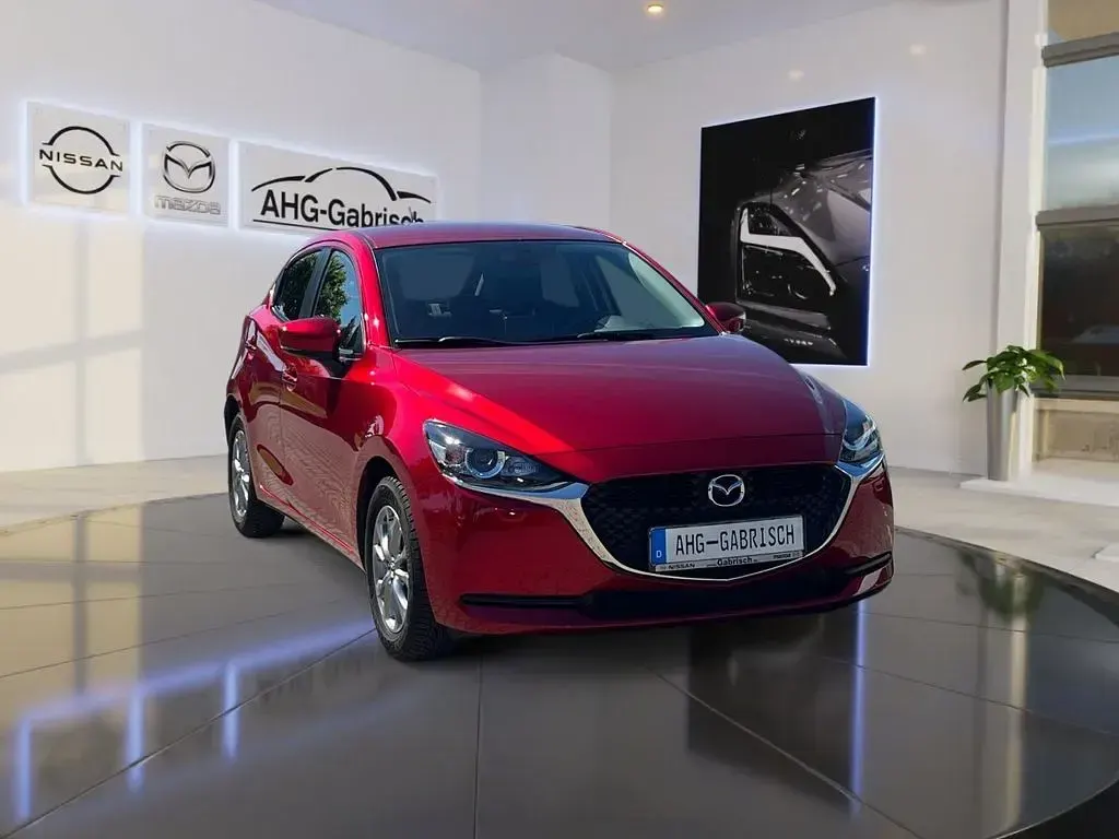 Gebraucht Mazda 2 Exclusive 90 PS (66 kW) 2022 Rot Limousine