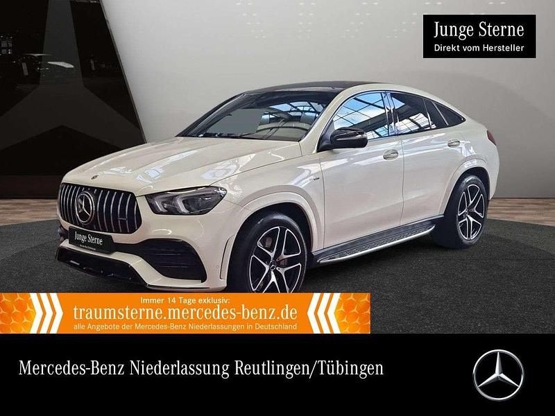 Diamantweiß Gebraucht 2021 Mercedes GLE53 AMG AMG Coupé | 87.490 € (Teuer) - Bild 1/3