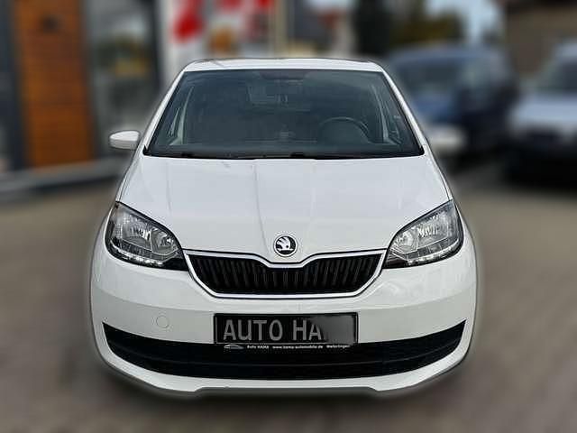 Gebraucht Skoda Citigo Clever 60 PS (44 kW) 2018 Weiß Kleinwagen