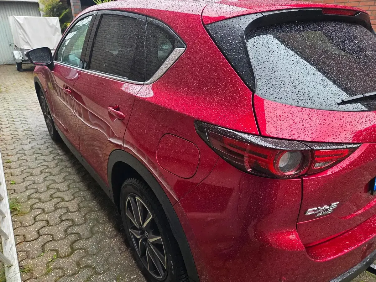 Gebraucht Mazda CX-5 184 PS (135 kW) 2020 Rot SUV