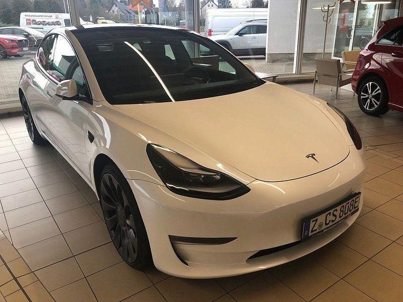 Gebraucht Tesla Model 3 Performance 377 kW (513 PS) 2022 Weiss Limousine